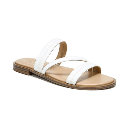 Liley Slide Sandal - White Snake