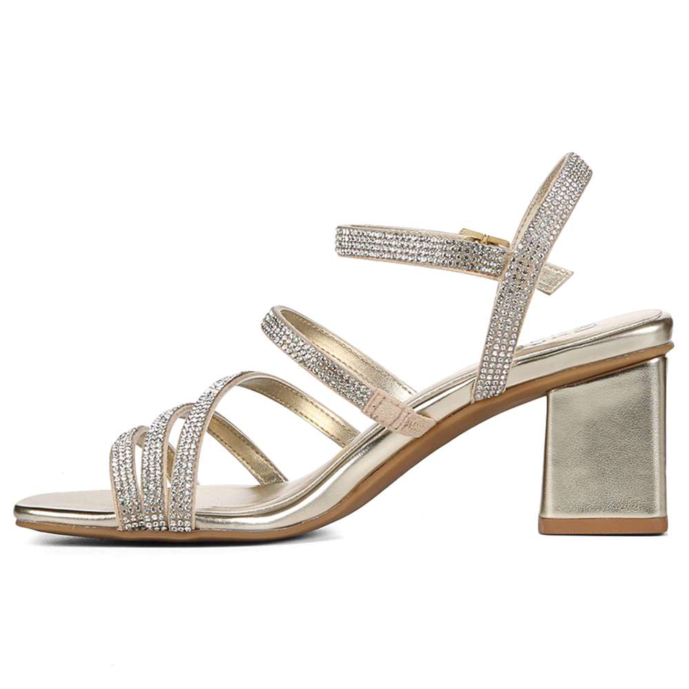 Niko Dress Sandal - Champagne Sparkle