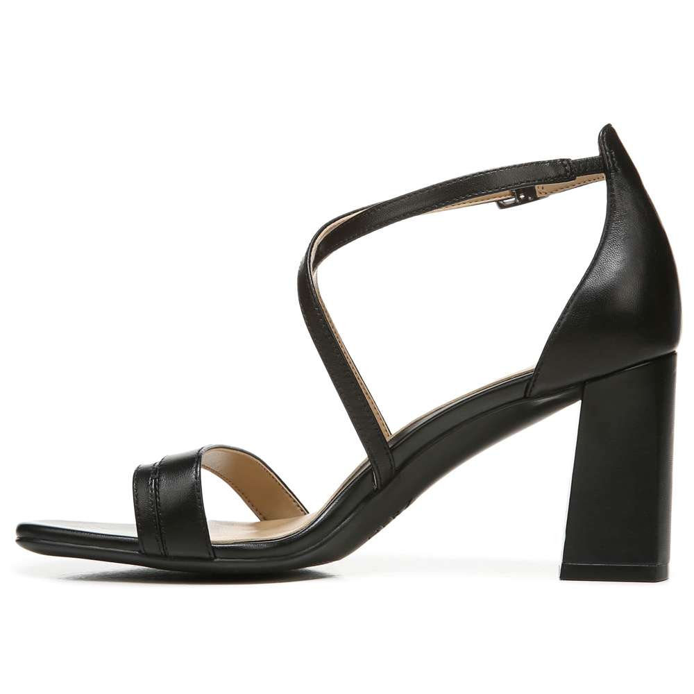 Tiff Heeled Sandal - Black