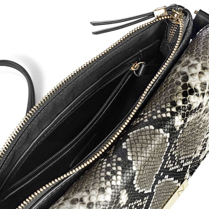 Cinty Shoulder Bag - Black Snake
