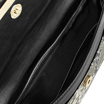 Cinty Shoulder Bag - Black Snake