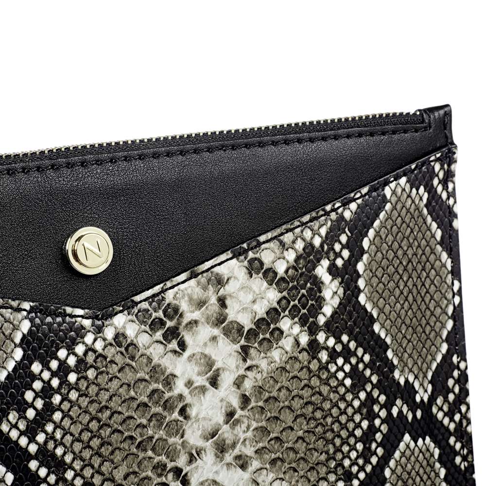 Mary Clutch Bag - Snake