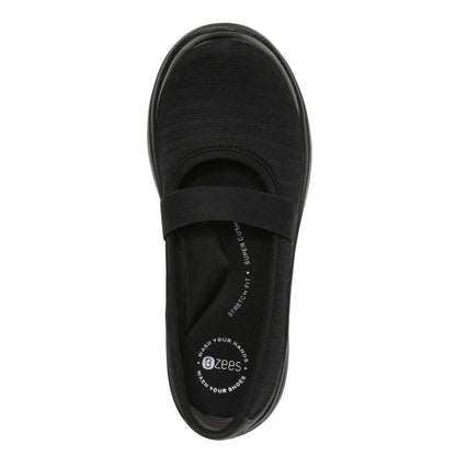 Jupiter Slip-On - Black Fabric