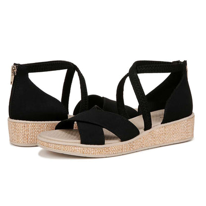 Bali Sand Wedge Sandal - Black