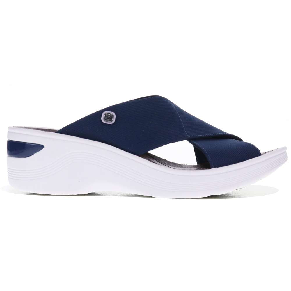 Desire Slide Sandal - Navy
