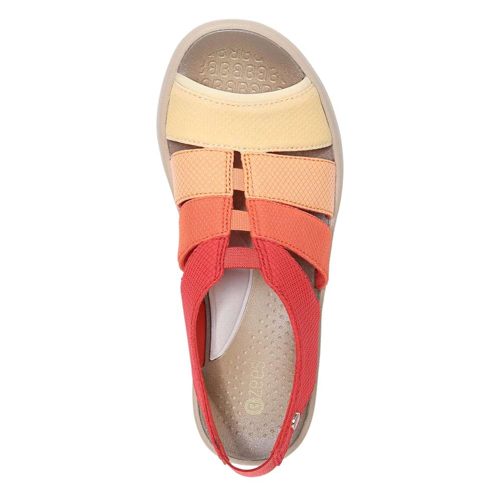 Finale Wedge Sandal - Red Multi