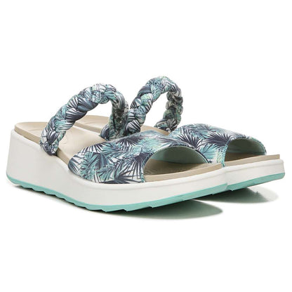 New Wave Slide Sandal - Green Leaf
