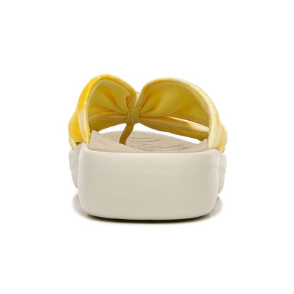 Promise Sandal - Yellow Tie Die