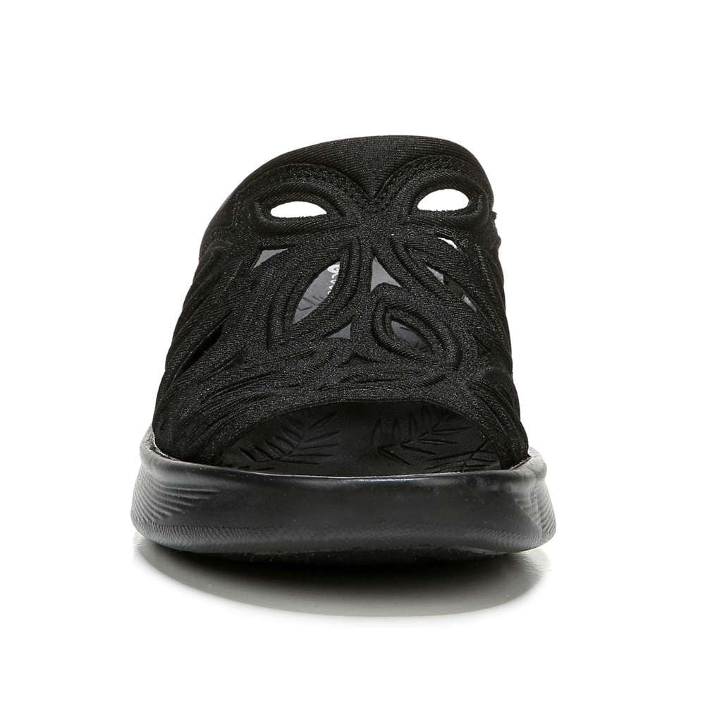 Susie Wedge Sandal - Black