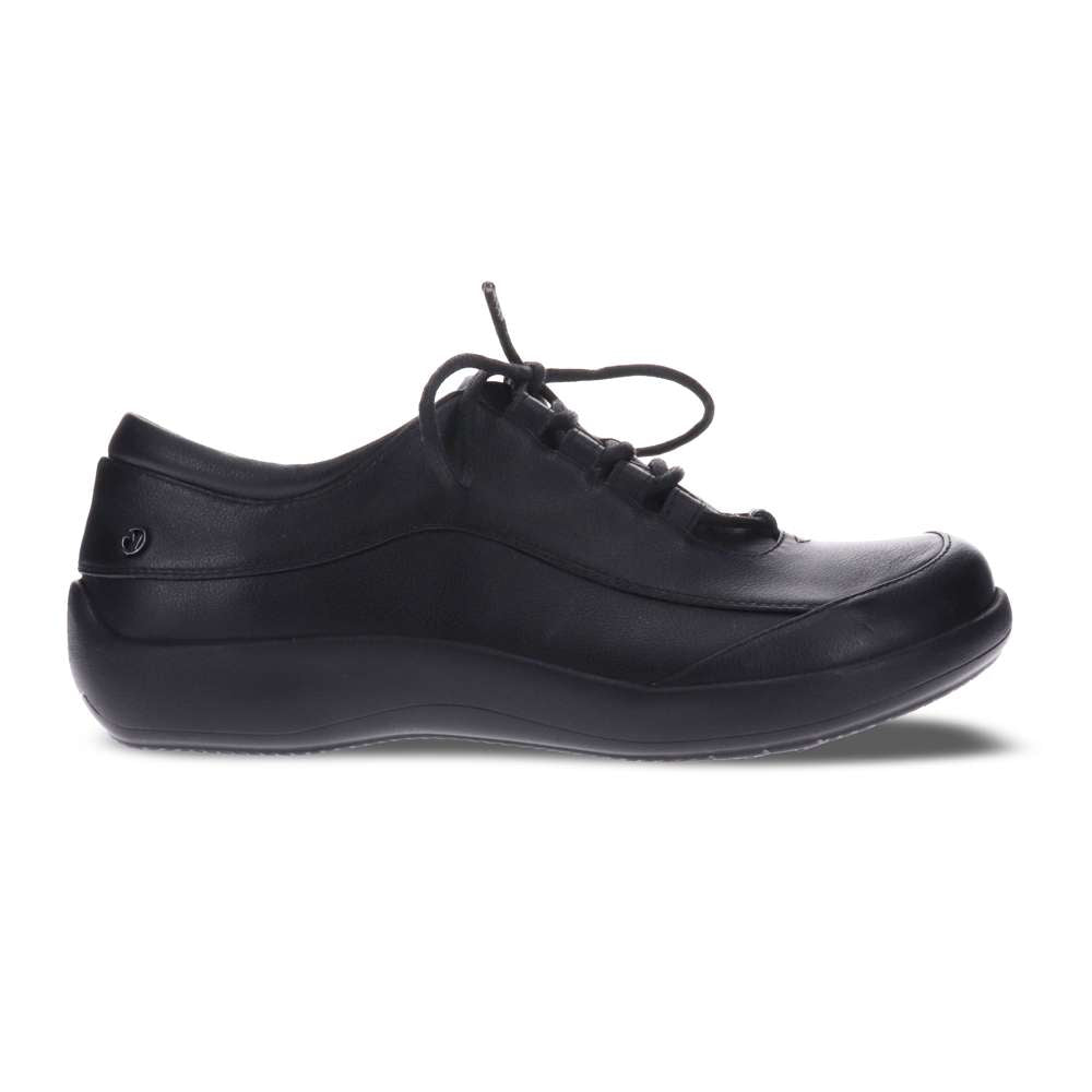 Alberta Lace-Up - Black French