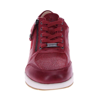 Boston Zip Sneaker - Cherry Lizard