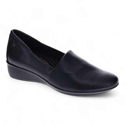 Lugano Loafer - Black Stretch