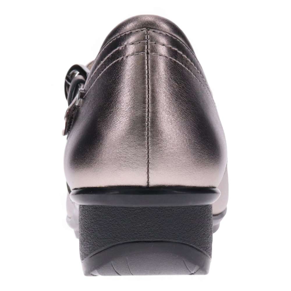 Narita Mary-Jane Flats - Gunmetal