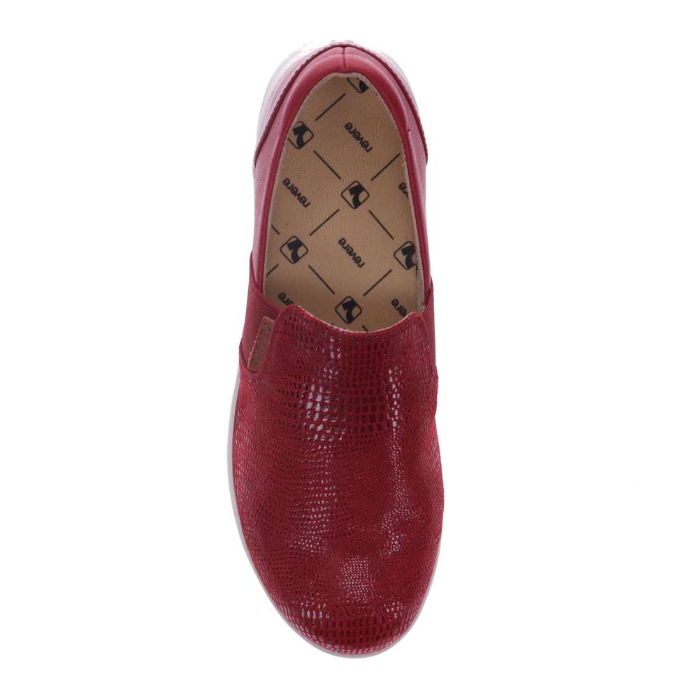 Panama Slip-On Sneaker - Cherry Lizard