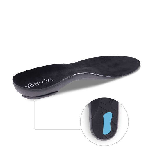 Active Full Length Orthotic Insoles - Black