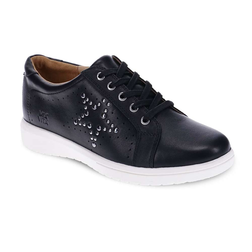 Basha Casual Sneaker - Black