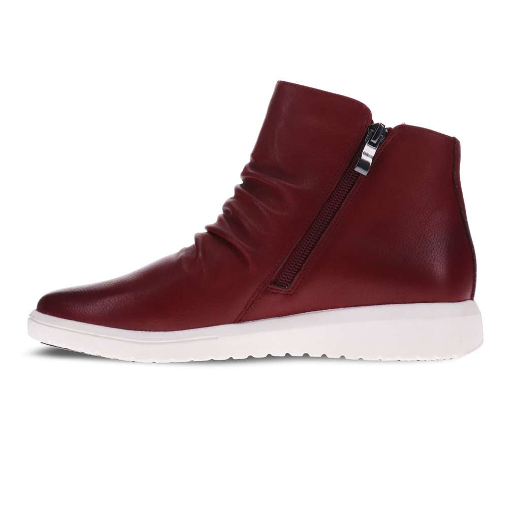 Bella Casual Boot - Burgundy