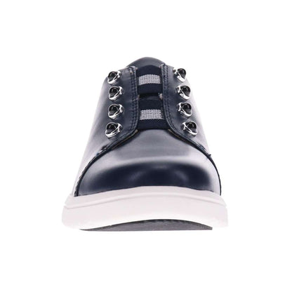Bingo Elastic Lace Sneaker - Navy