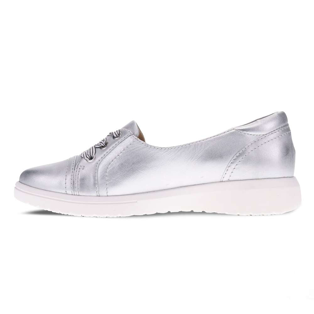 Bridgette Slip-On Sneaker - Silver