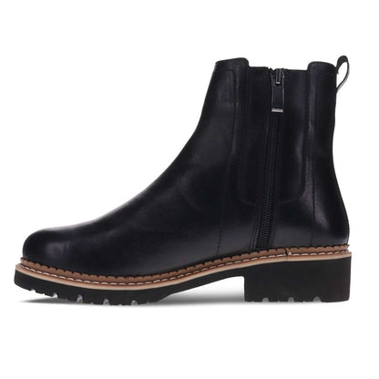 Polly Zip Boot - Black