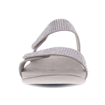 Avoca Slide Sandal - Silver