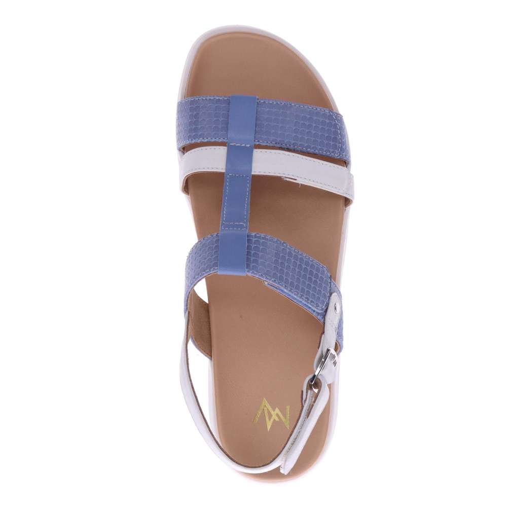 Bryn Adjustable Sandal - Blue Multi