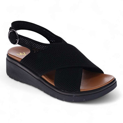 Celia Sandal - Black/Black