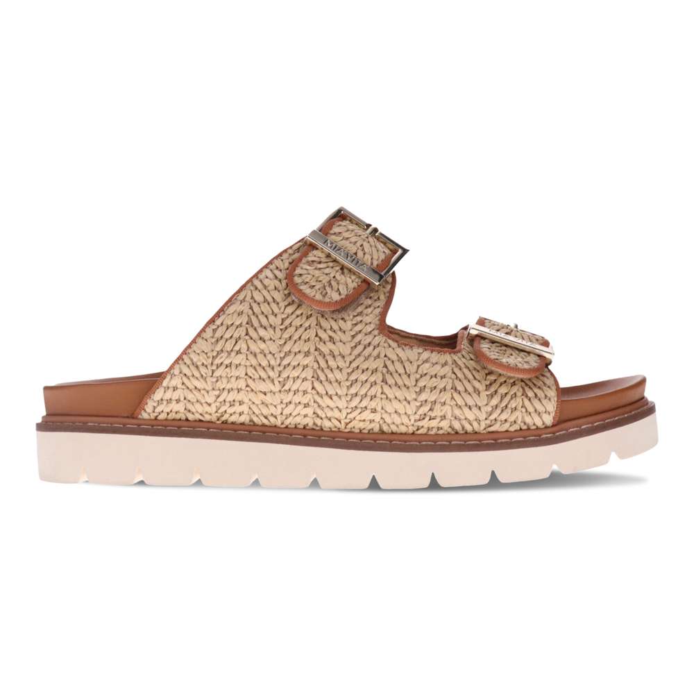 Daisy Slide - Natural Raffia