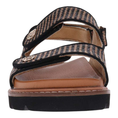 Dakota Sandal - Black Raffia