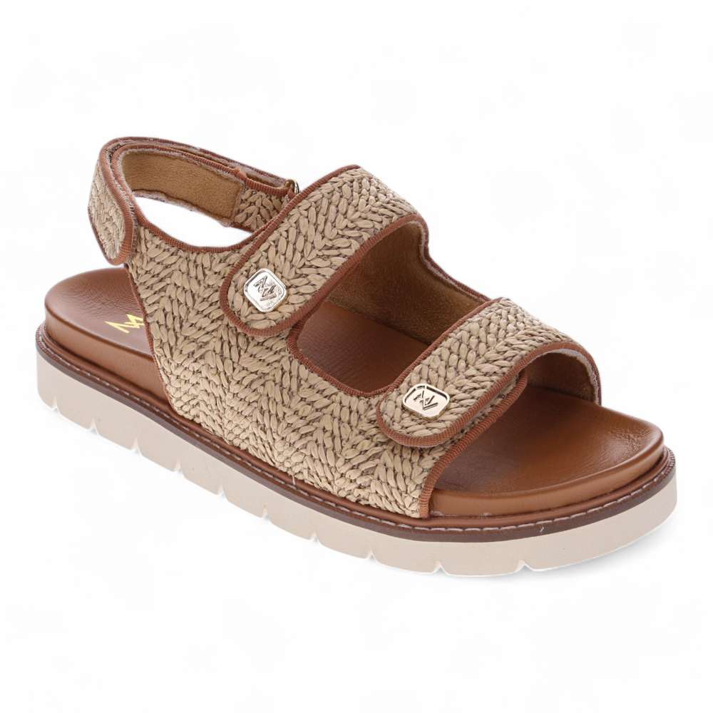 Dakota Sandal - Natural Raffia