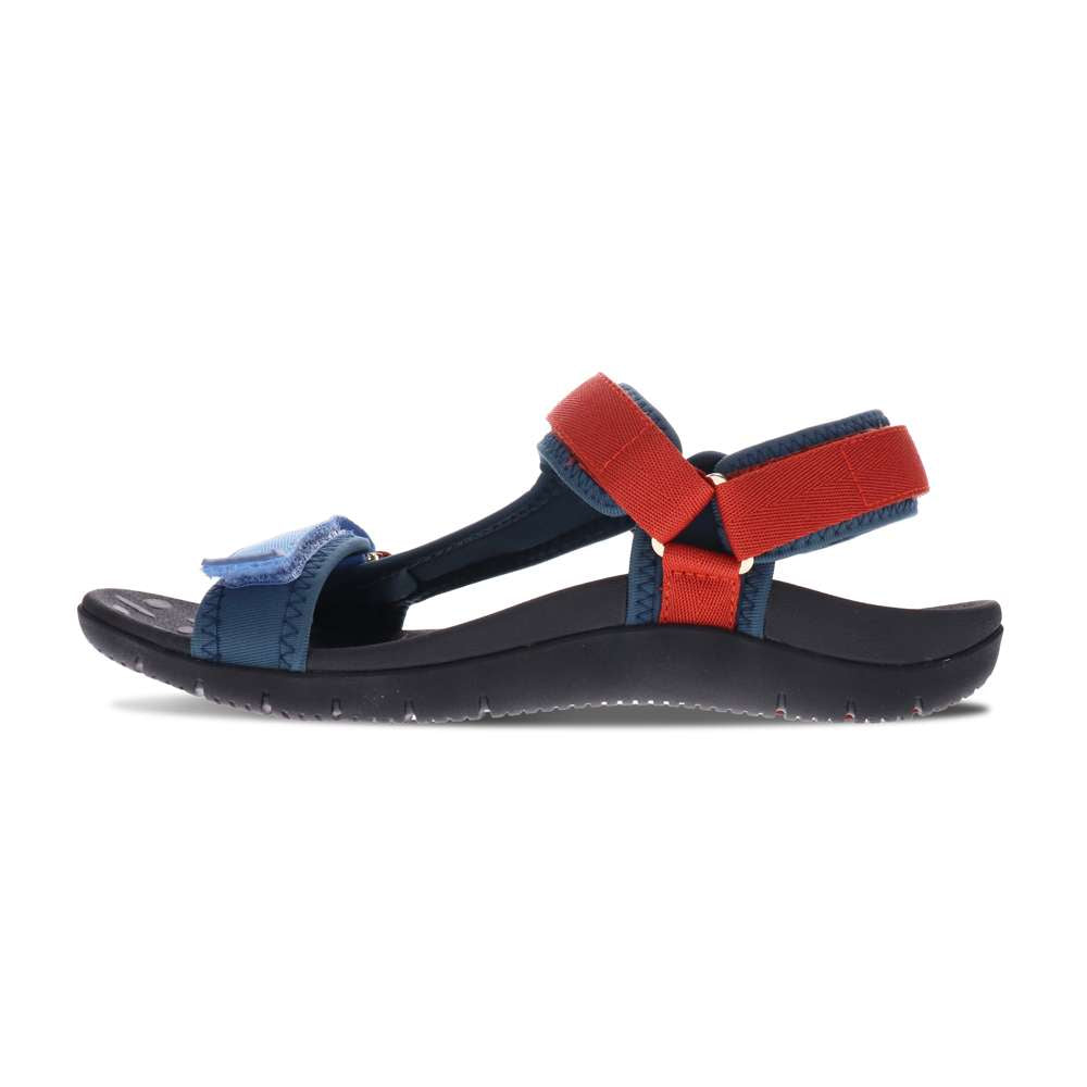 Discovery Back Strap Sandal - Blue Multi