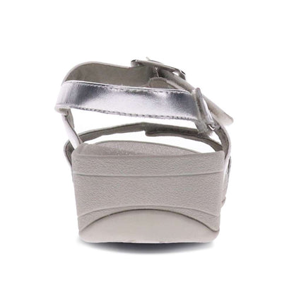 Florini Platform Sandal - White/Silver