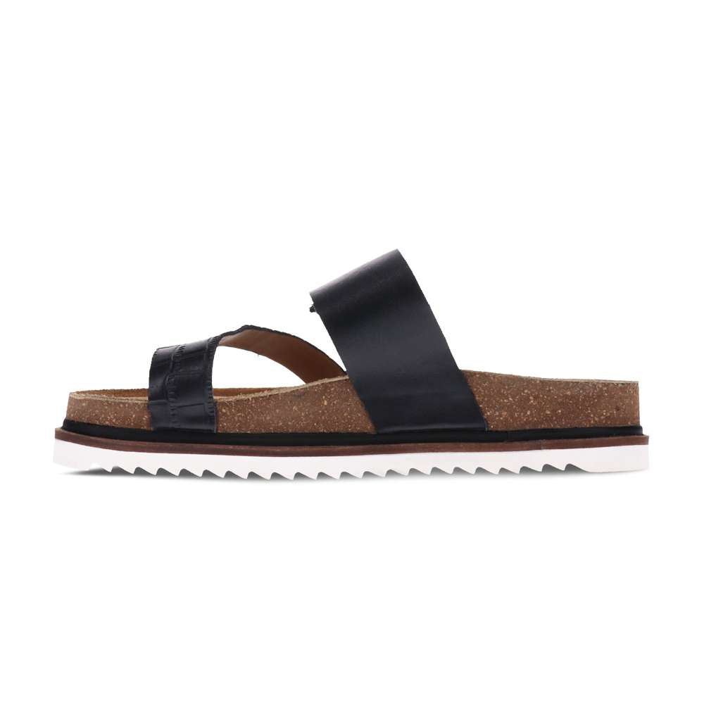 Serena Slide Sandal - Black