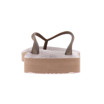 Venice Solid Women's Toe Post Sandal - Bronze