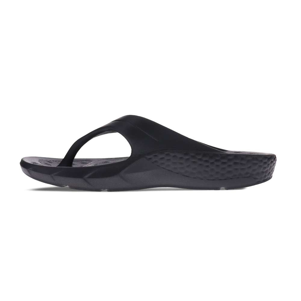 Vitality Toe Post Sandal - Black