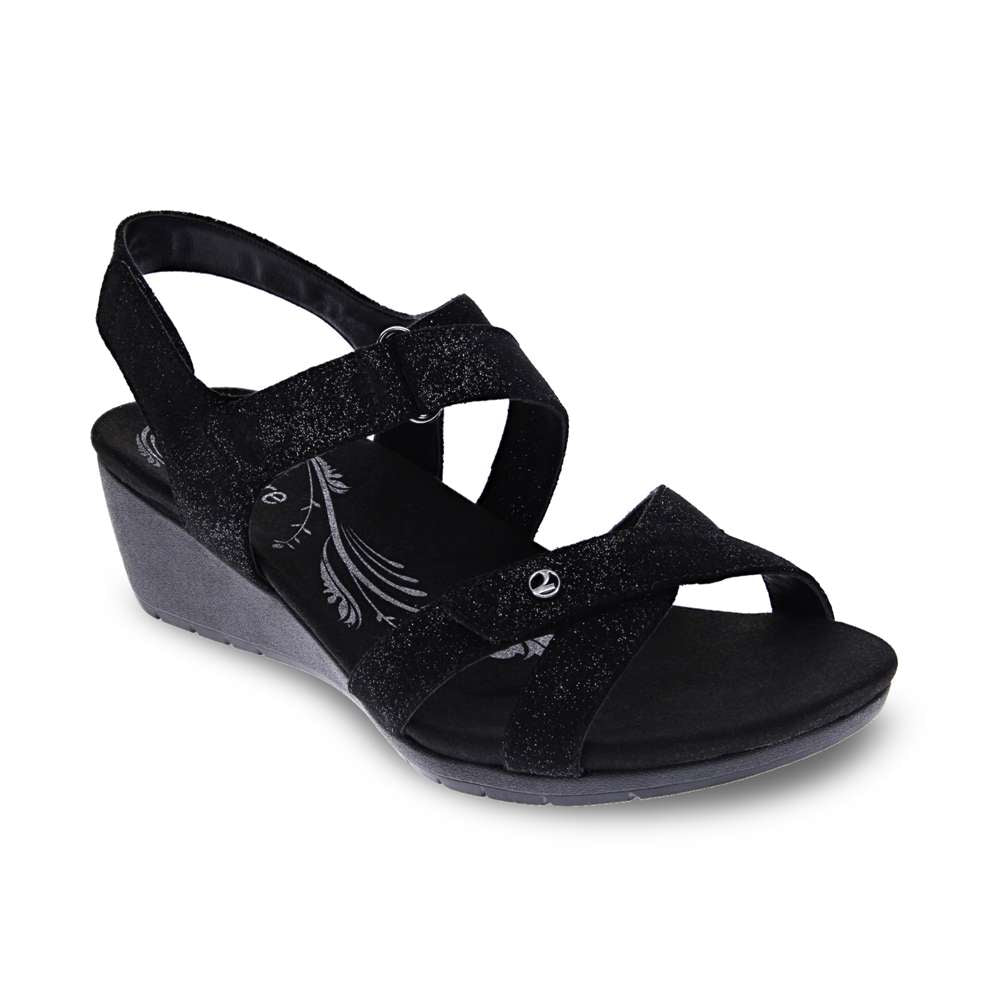 Casablanca Wedge - Midnight