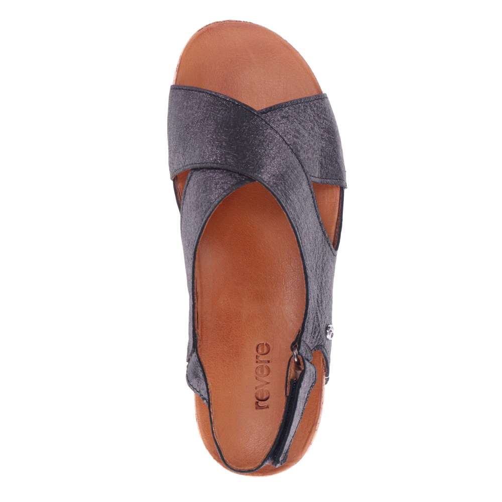 Cottesloe Sandal - Black Linen