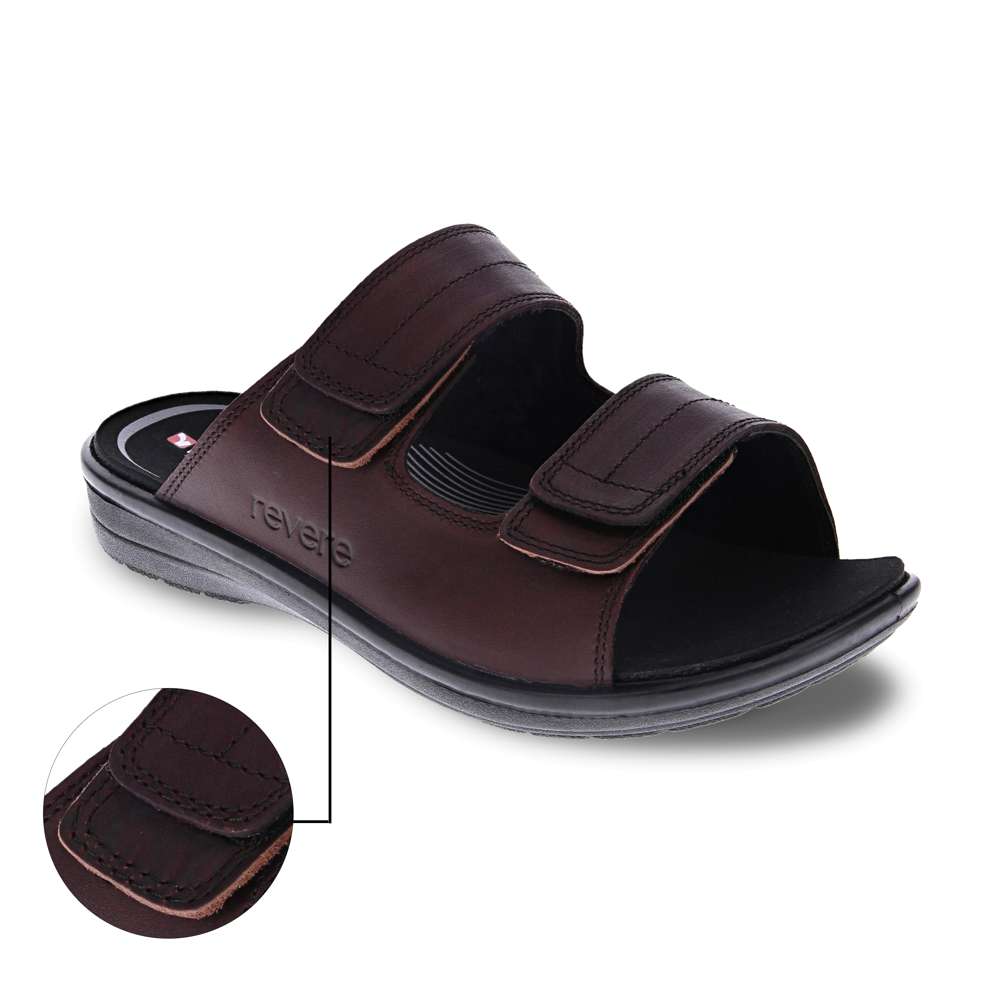 Durban Slide Sandal - Whiskey