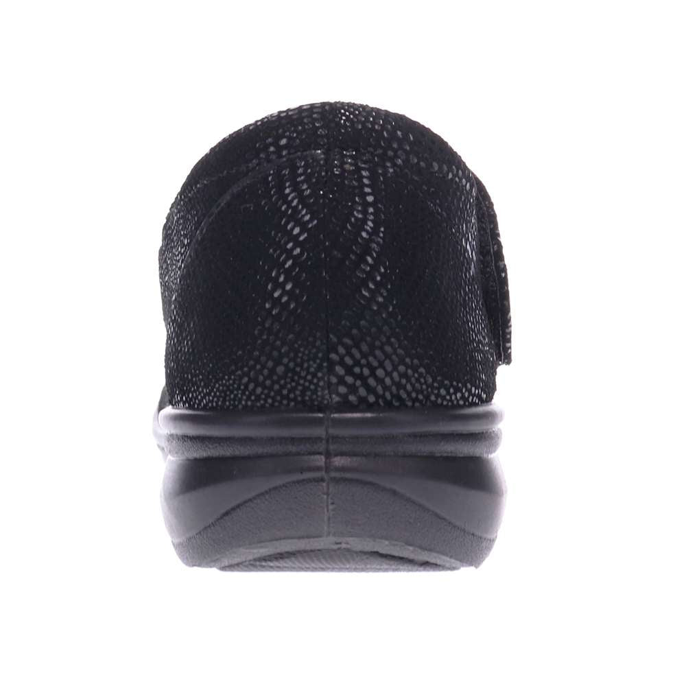 Geneva Sandal - Black Lizard