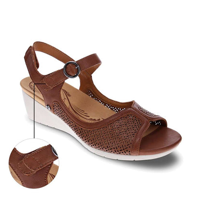Kaya Wedge - Cognac