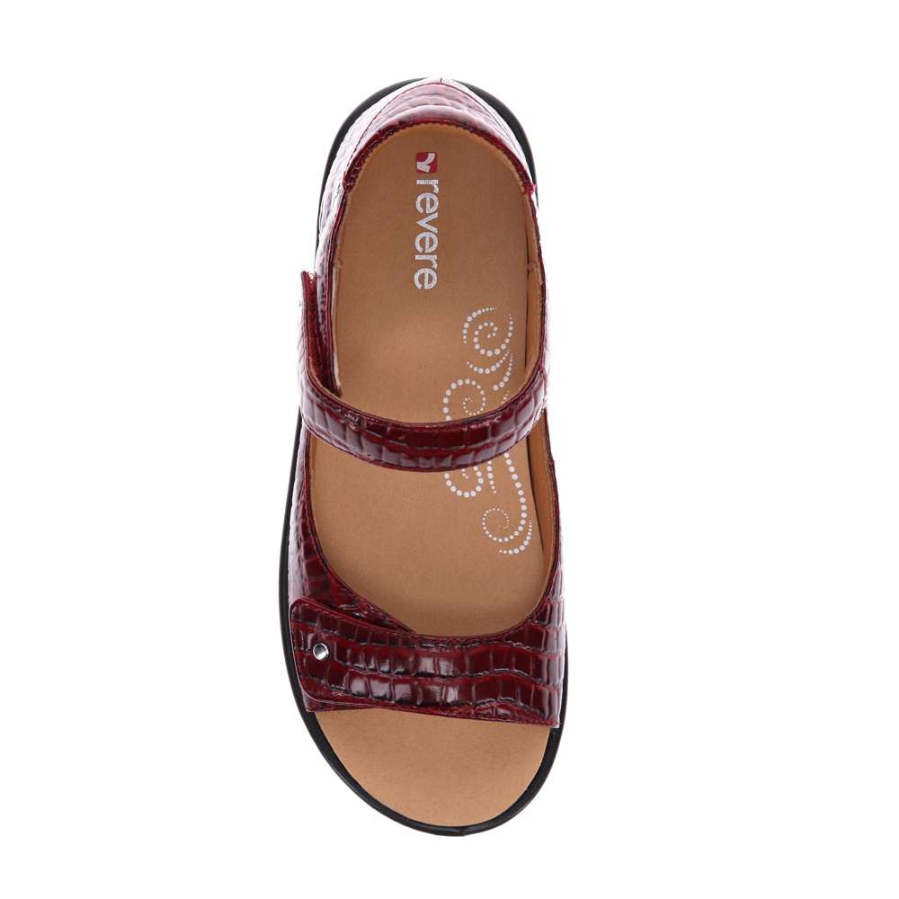 Madrid Sandal - Red Croc