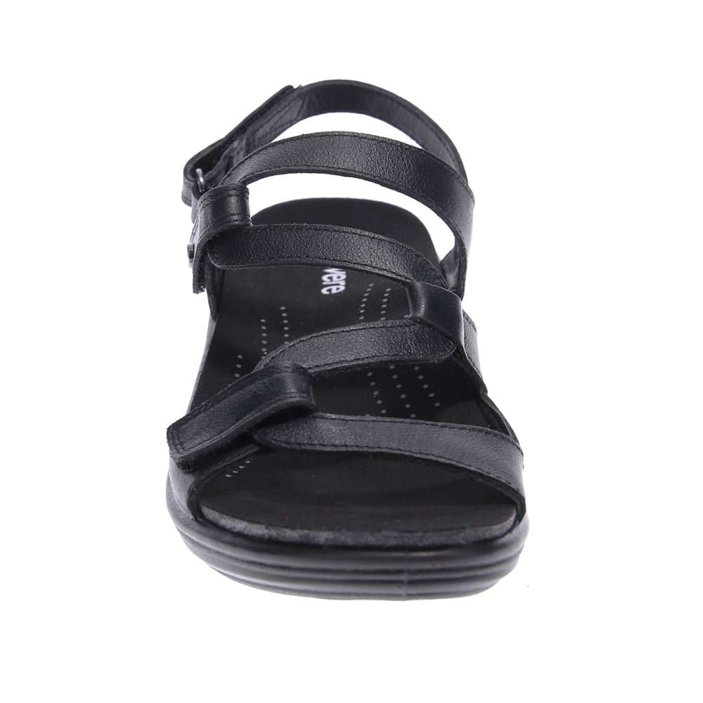 Miami Adjustable Sandal - Black