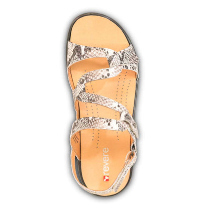 Miami Adjustable Sandal - Natural Snake New