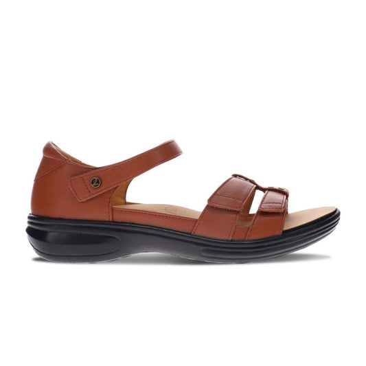 Negara Sandal - Cognac/Black
