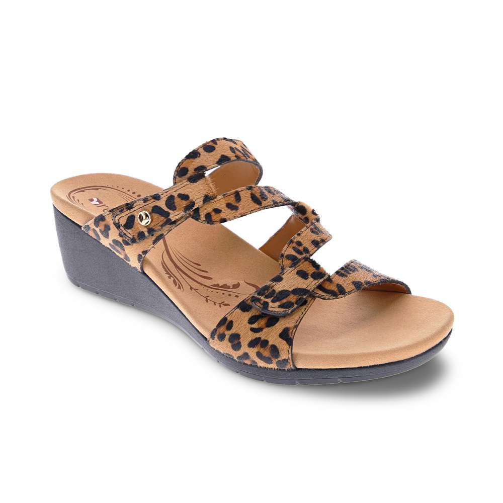 Sofia Wedge - Leopard