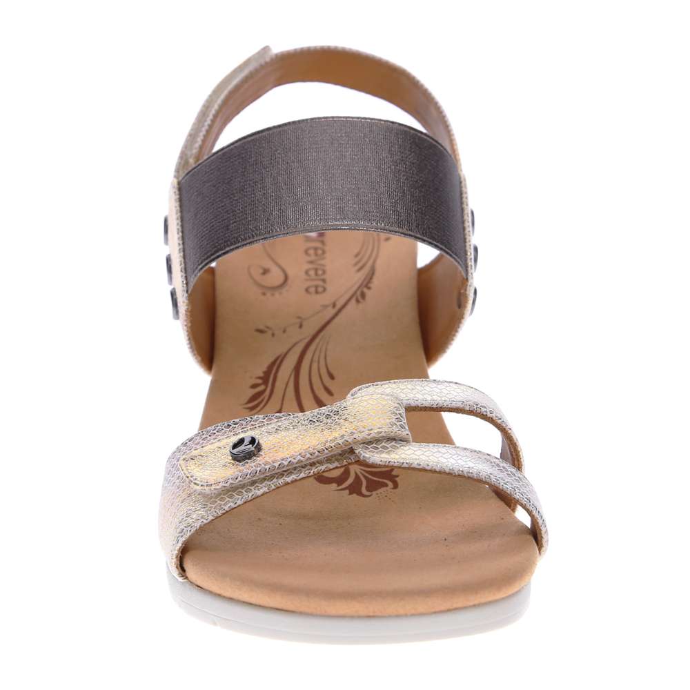 Tahiti Wedge - Metallic Interest