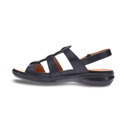 Toledo Backstrap Sandal - Black
