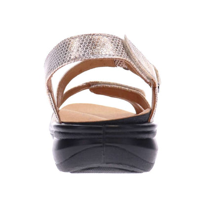Zanzibar Adjustable Sandal - Metallic Interest