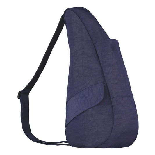 Textured Nylon Backpack - Blue Night