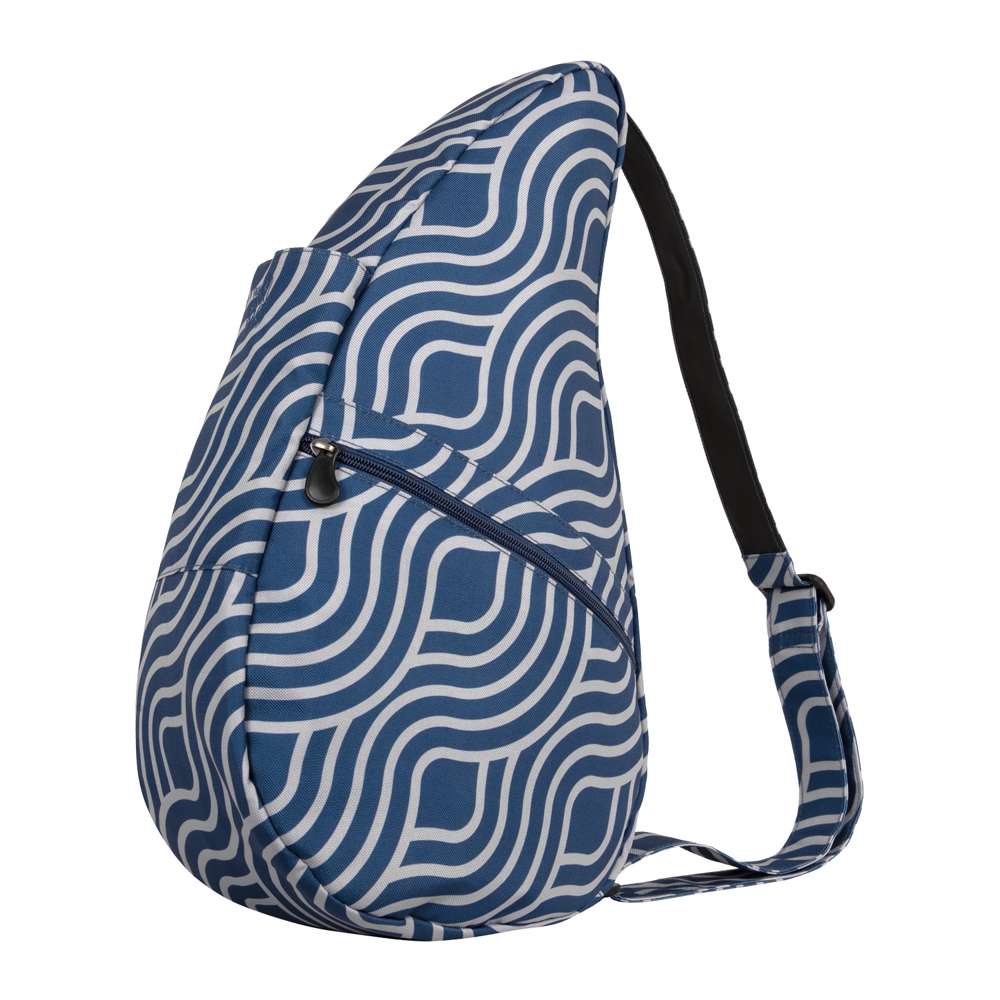 Reversible Print Backpack - Blue Wave